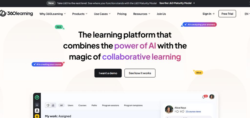 Talent Management Software- 360 Learning