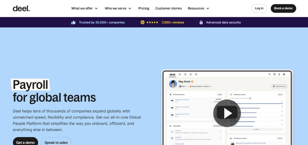 employee management tools - Deel