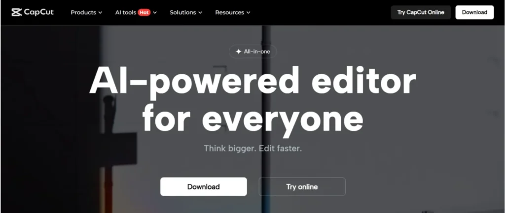 Mobile Video Editing App - CapCut