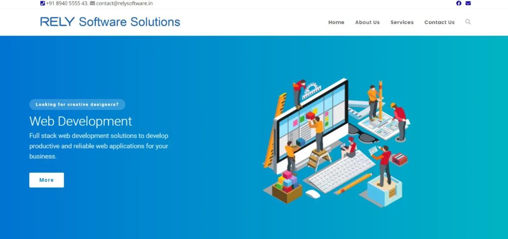 it companies in tirunelveli- Rely Software Solutions