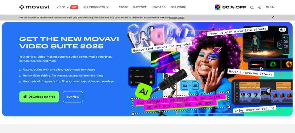 Video Editing Software - Movavi Video Editor