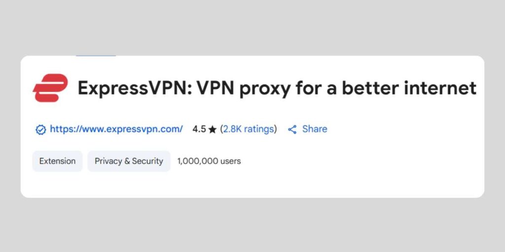 Best VPN Extension for Chrome