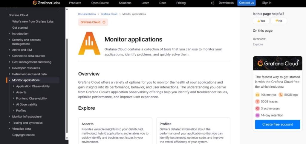 Best Application Monitoring Tools - Grafana