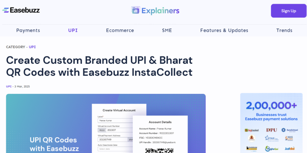 UPI QR Code Generator