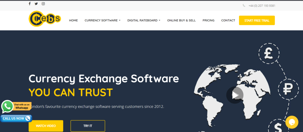 Currency Exchange Software – CEBS