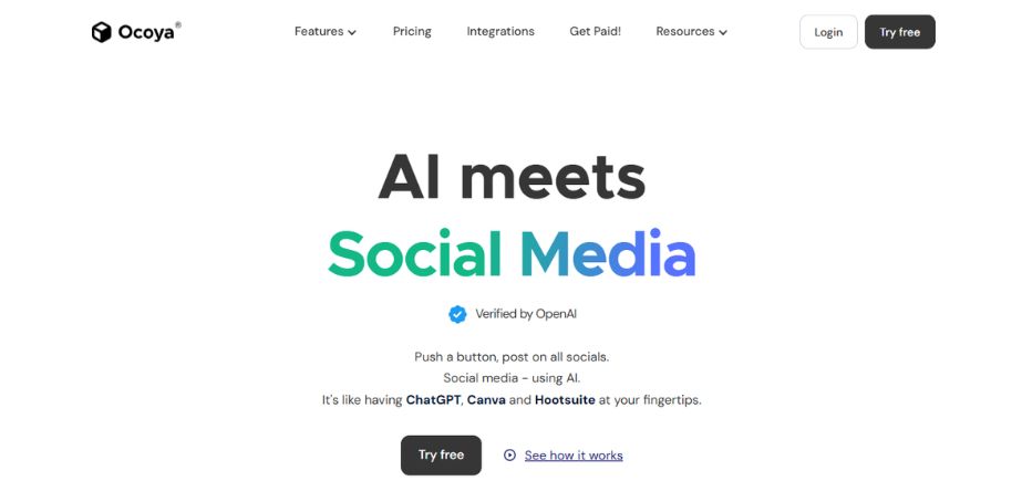 AI LinkedIn Post Generators - ocoya