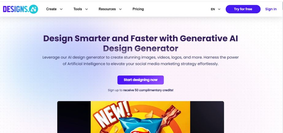 AI Thumbnail Generators - designs.ai