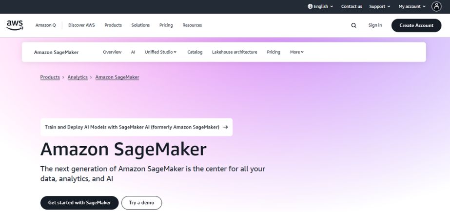 Amazon AI Tools - Sagemaker