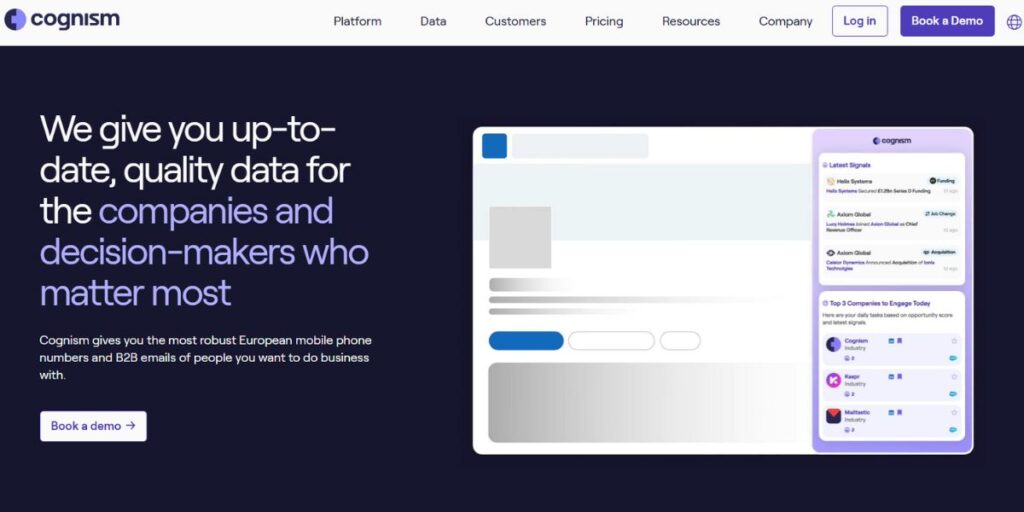 B2B lead generation software