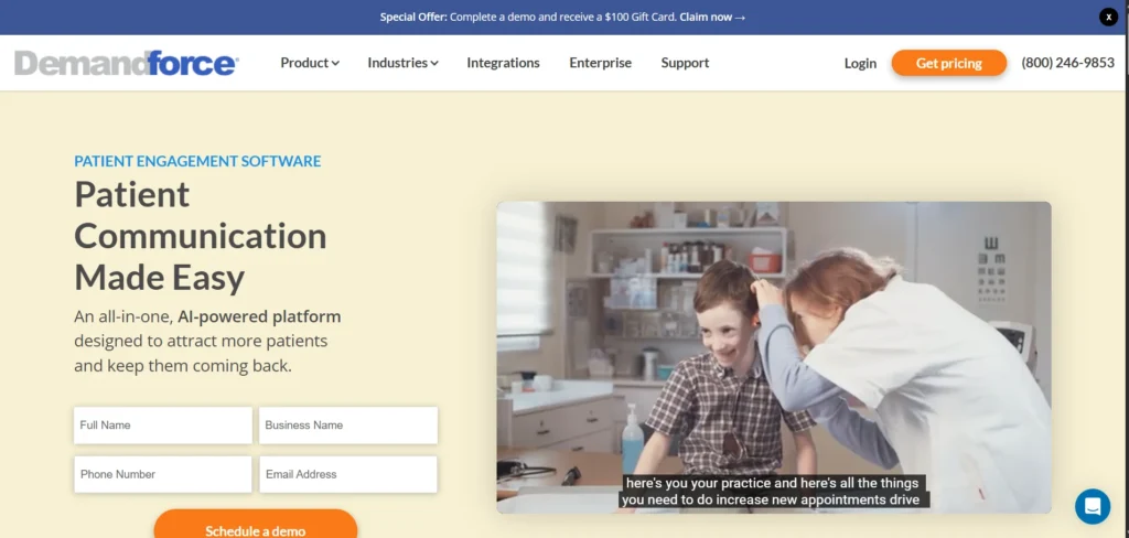 Healthcare Marketing Tools - Demandforce