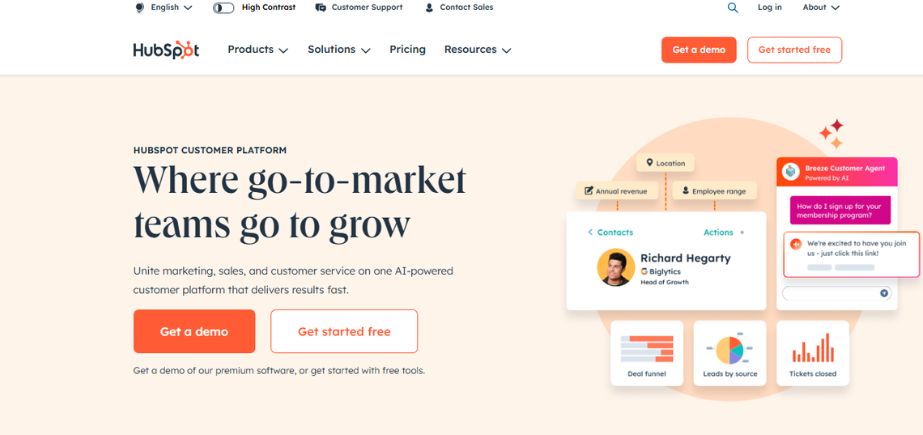 Digital Marketing Tools - hubspot