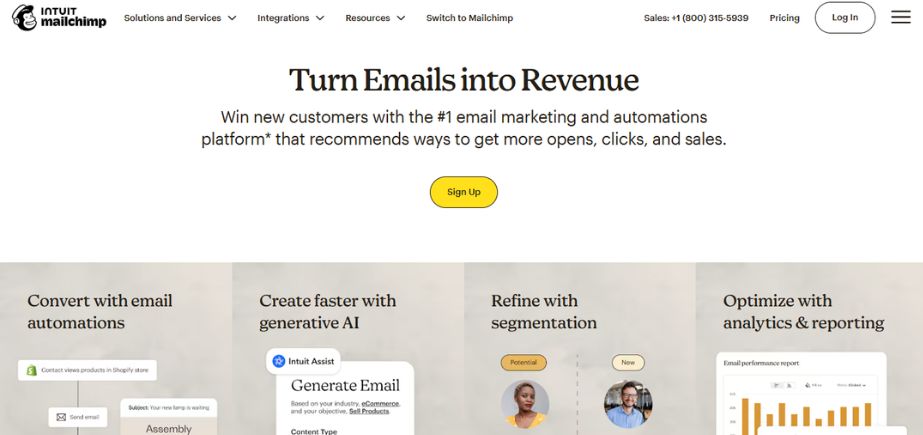 Digital Marketing Tools - mailchimp
