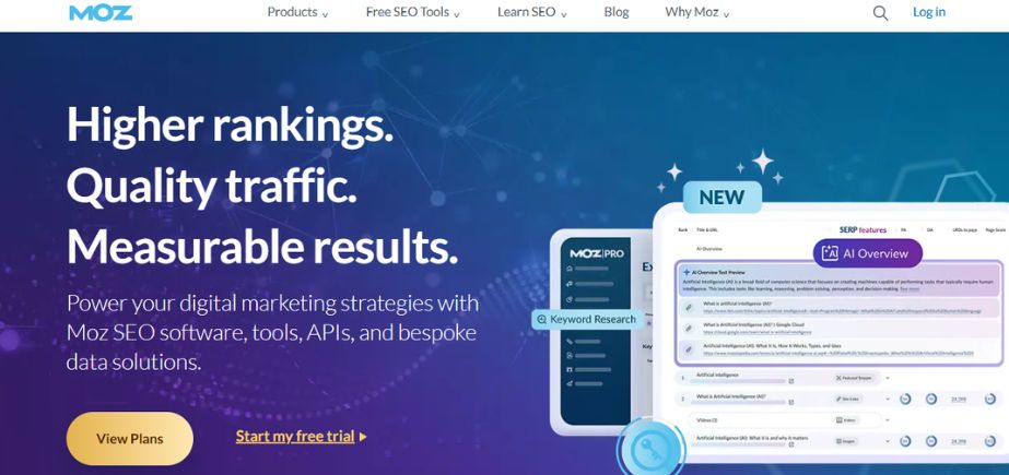 Digital Marketing Tools - moz