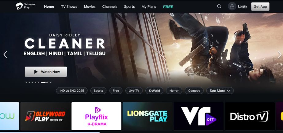 HD Streaming apps - AIRTEL XTREAM
