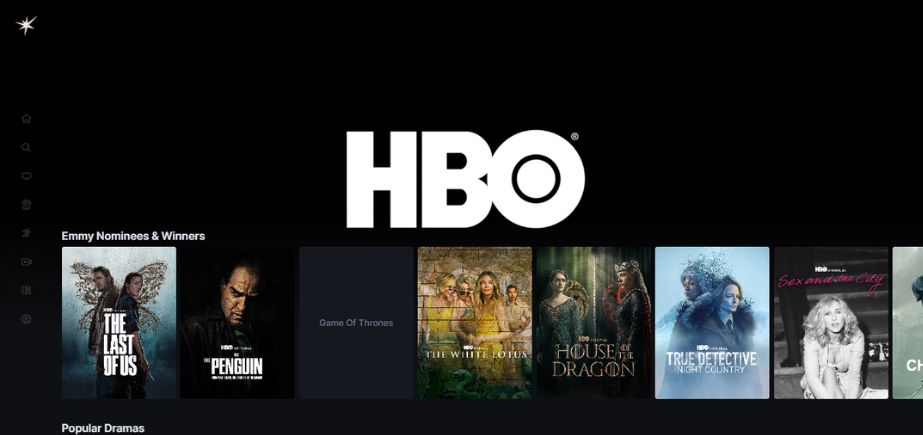 HD Streaming apps - HBO