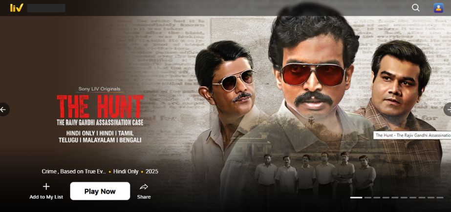 HD Streaming apps - SONYLIV