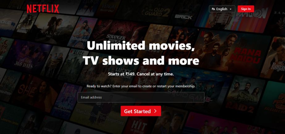 HD Streaming apps - netflix