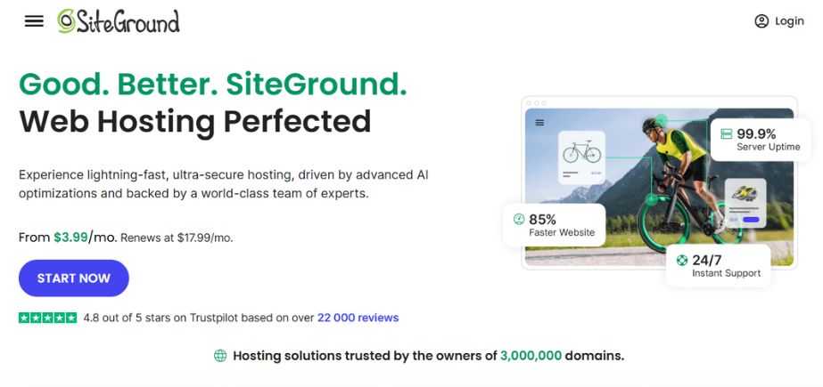 Hosting Providers for High-Traffic Websites - siteground