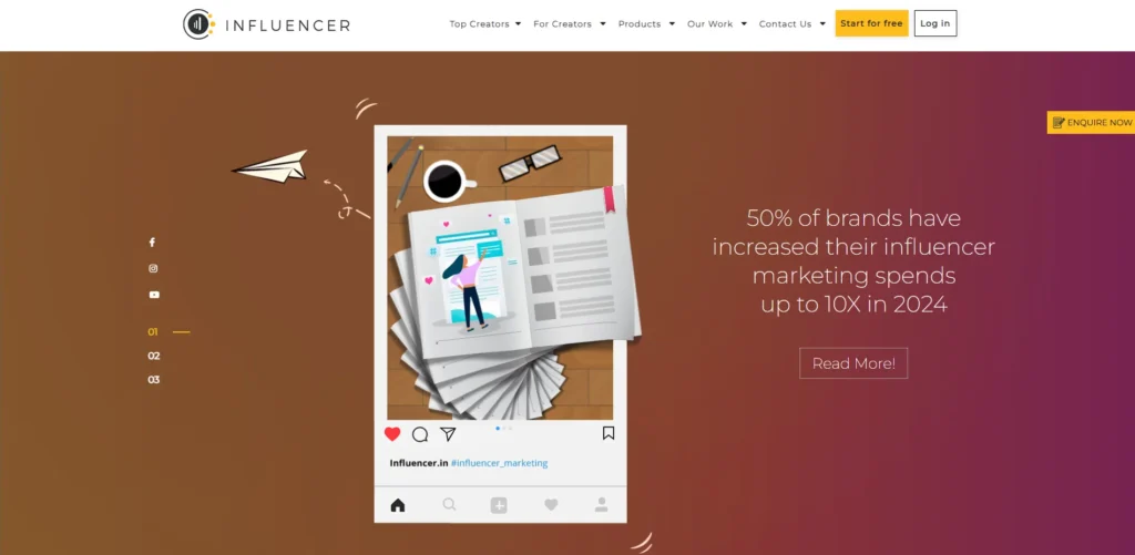 Influencer Marketing Agency in India - Influencer.in