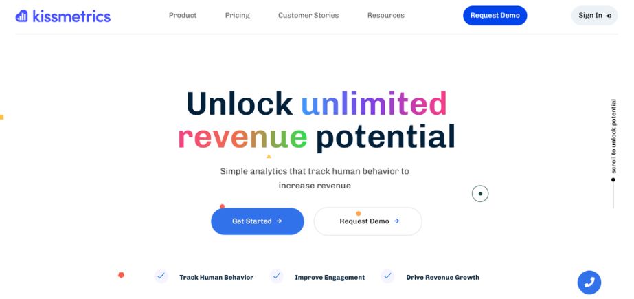 Marketing Analytics Platforms - KISSMETRICS