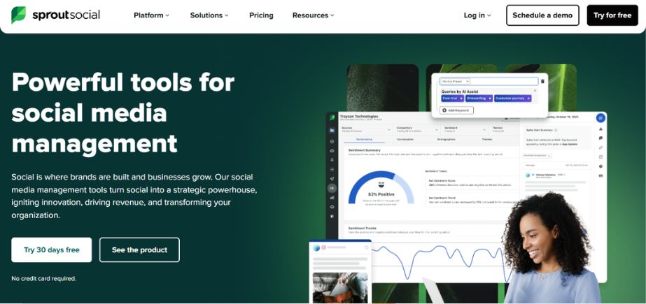 Marketing Analytics Platforms - sprout social