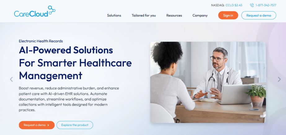 Medical Billing Software in the USA - carecloud
