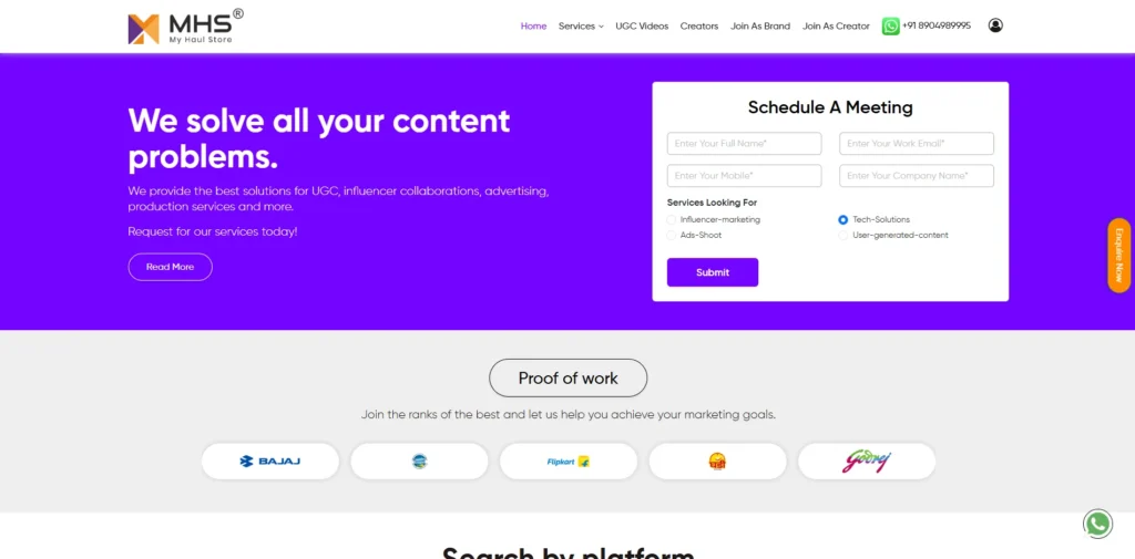 Influencer Marketing Agency in India - My Haul Store (MHS)
