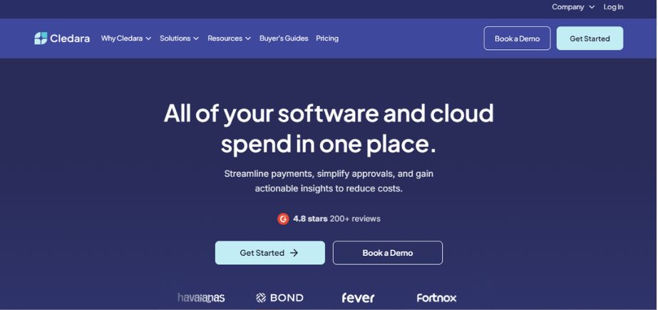 SaaS Management Software - cledara