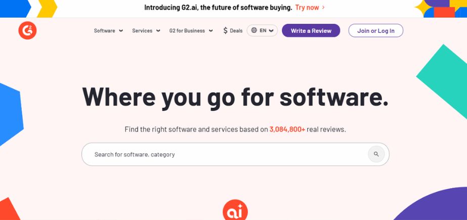 SaaS Management Software - g2 track