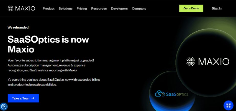 SaaS Management Software - maxio