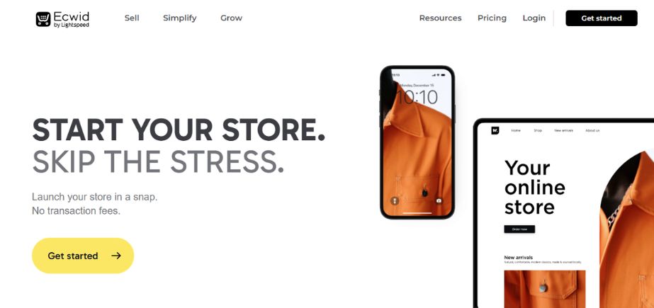 Shopify Alternatives - Ecwid