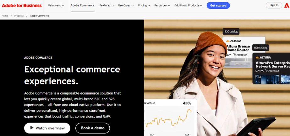 Shopify Alternatives - adobe