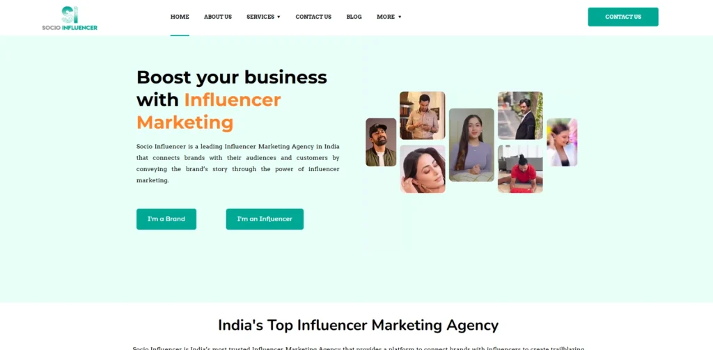 Influencer Marketing Agency in India - Socio Influencer