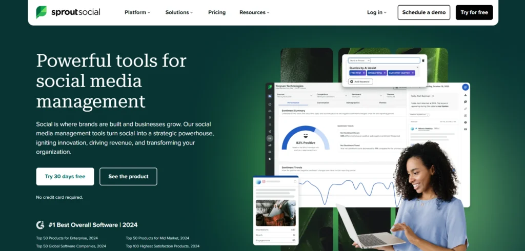 Healthcare Marketing Tools - Sprout Social