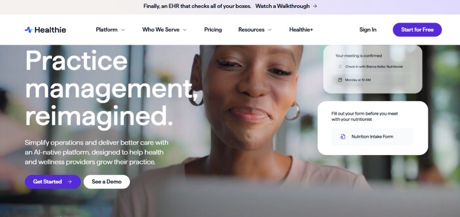 Virtual Consultation Platforms - healthie