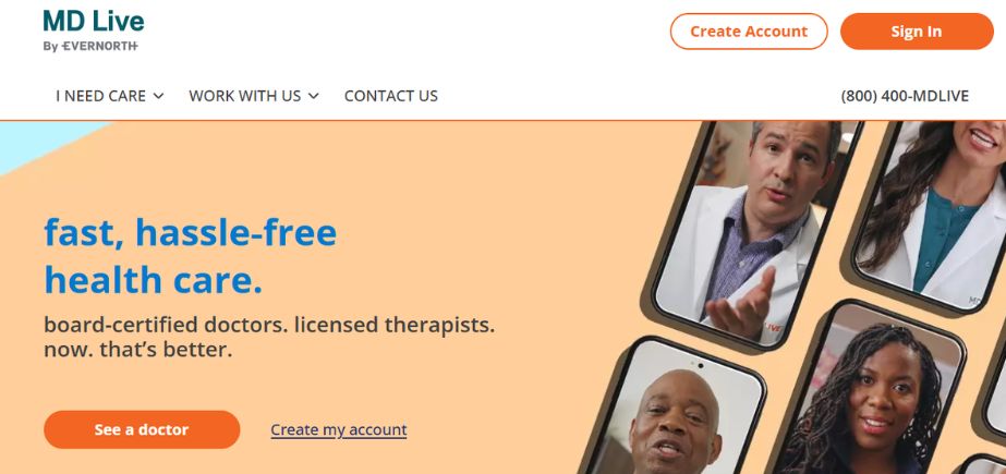 Virtual Consultation Platforms - mdlive