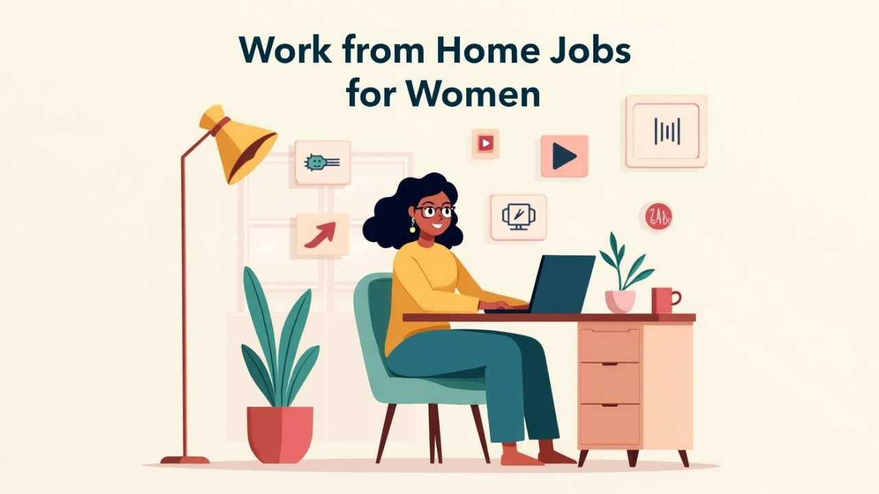 Work from Home Jobs for Women