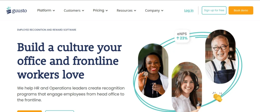 Employee Recognition Software – Guusto

