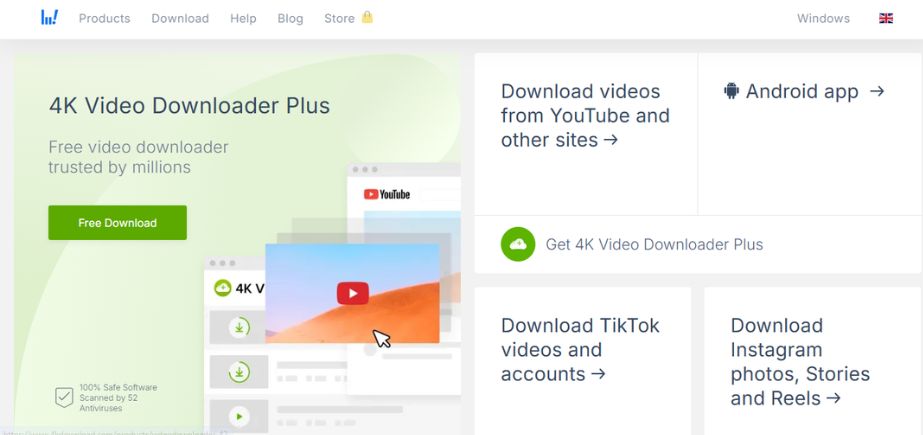 Free YouTube Video Downloader Apps - 4K Video downloader