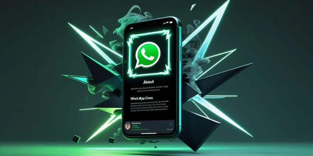 WhatsApp About Lines