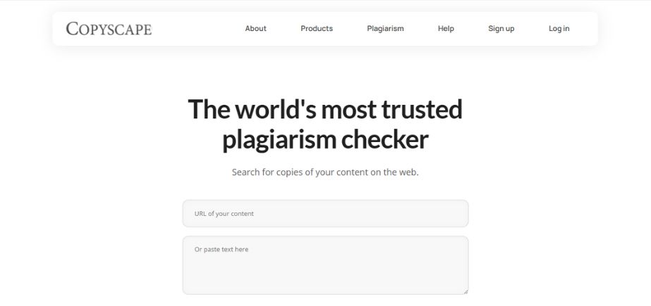 plagiarism checker tools - copyscape