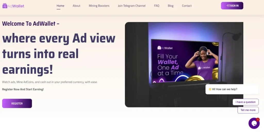 Earn Money by Watching Ads