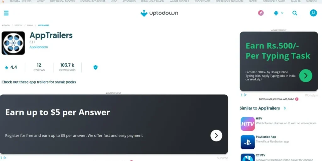 Earn Money by Watching Ads