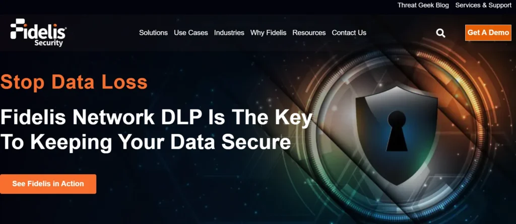 Data Loss Prevention Software - Fidelis Network DLP