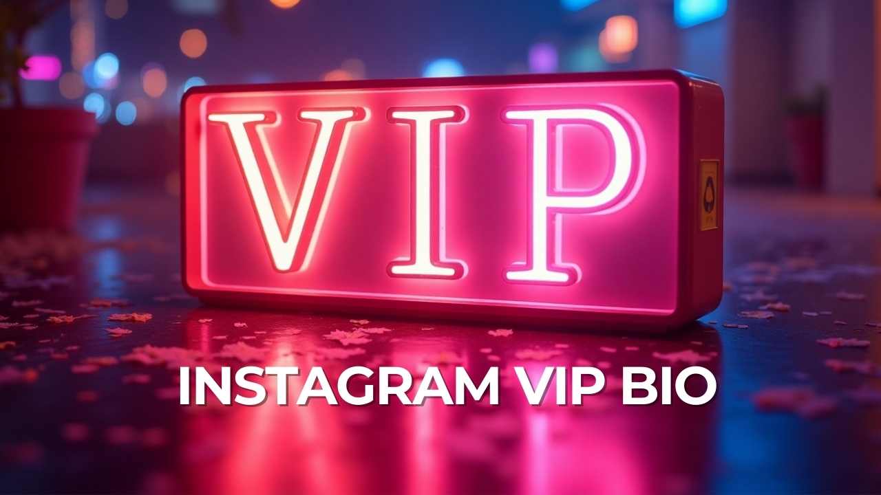 Instagram VIP Bio