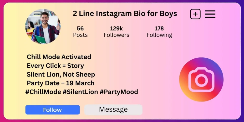 Instagram VIP Bio