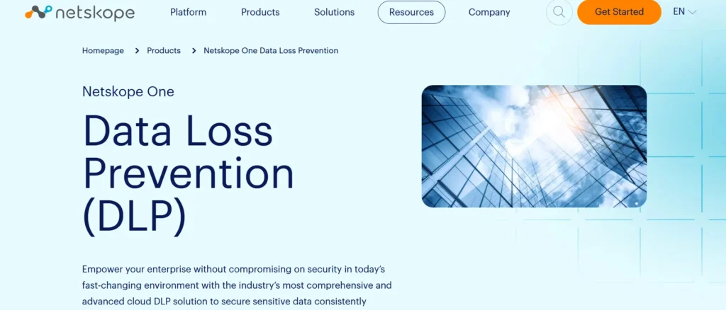 Data Loss Prevention Software - Netskope Data Loss Prevention