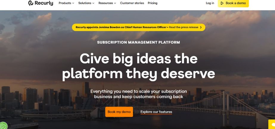 Subscription Billing Software - recurly