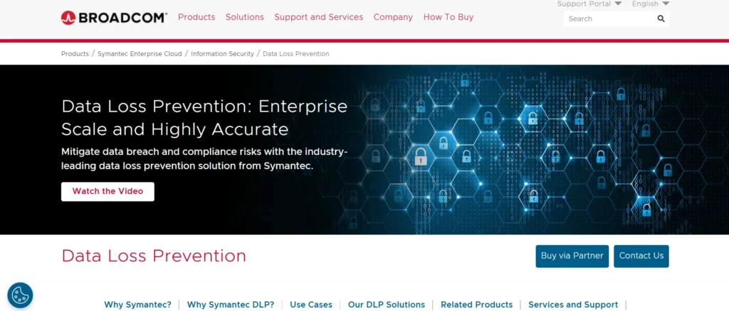 Data Loss Prevention Software - Symantec Data Loss Prevention (Broadcom)