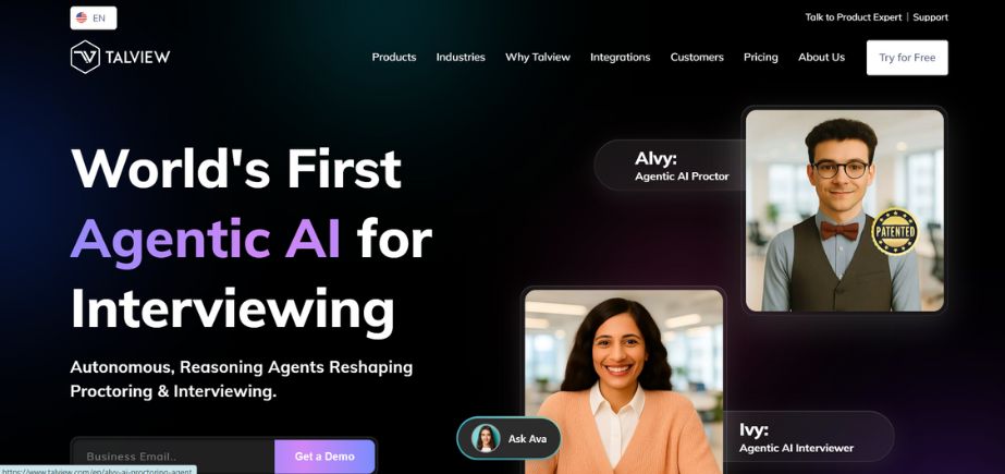 AI Recruiting Tools - Talview